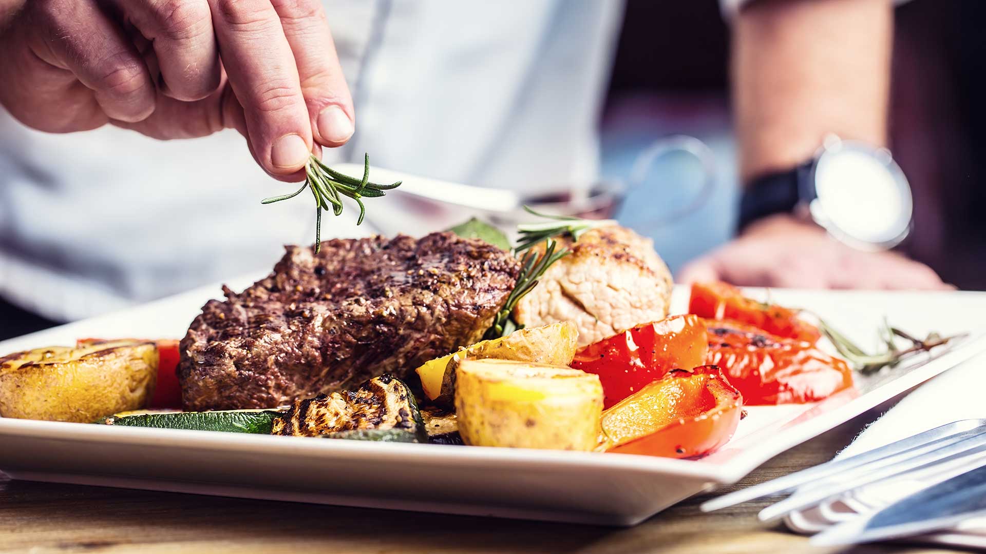 Steak dinner catering Concord NH