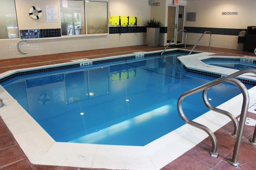 Clean swimming pool
