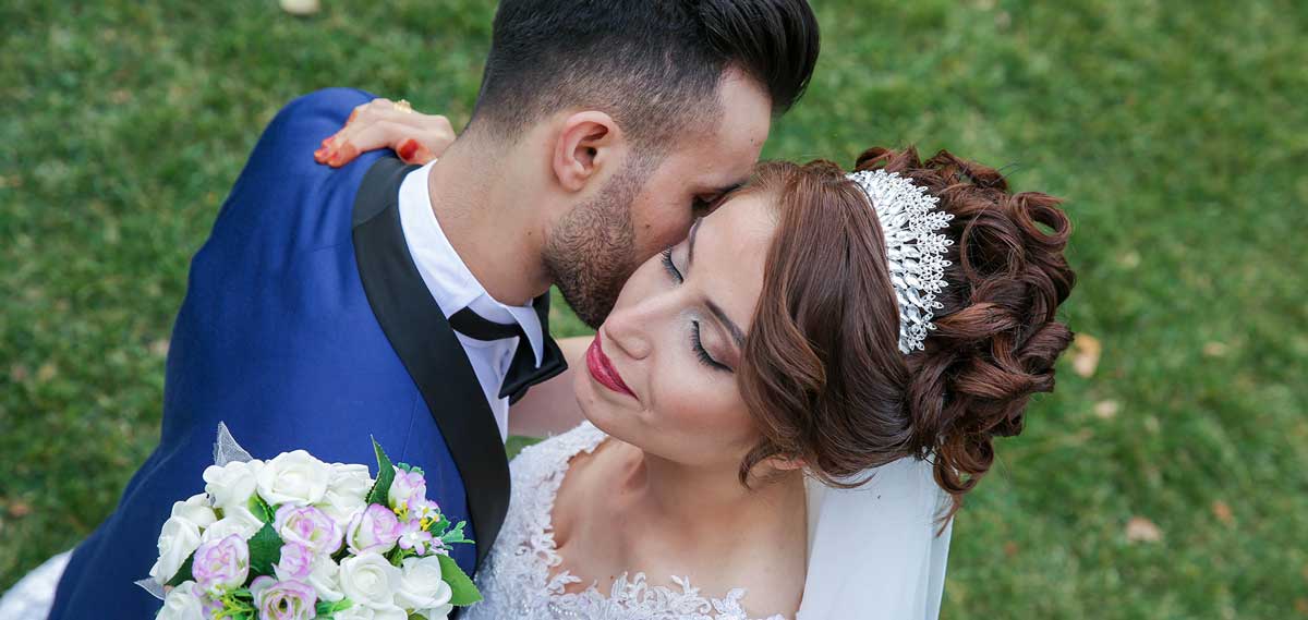 Bride and groom